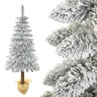 Sosna na pniu ośnieżona 160cm