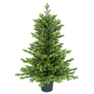 Choinka sztuczna Świerk Natura w donicy 110 cm